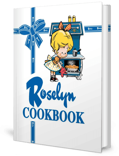 Roselyn Recipe digital cookbook featuring over 200 original recipes