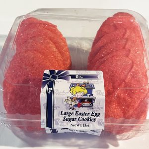 Large Easter Egg Cookies