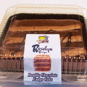 Double Chocolate Fudge Cake